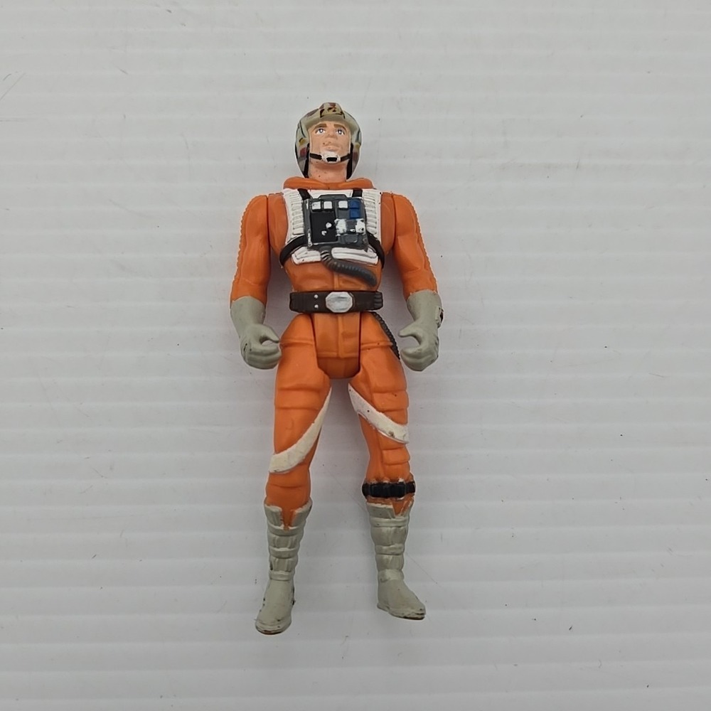 Vintage Star Wars 1995 Luke Skywalker Orange Flight‎ Suit